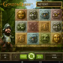 PowBet - Gonzo's Quest Slot - NetEnt Game